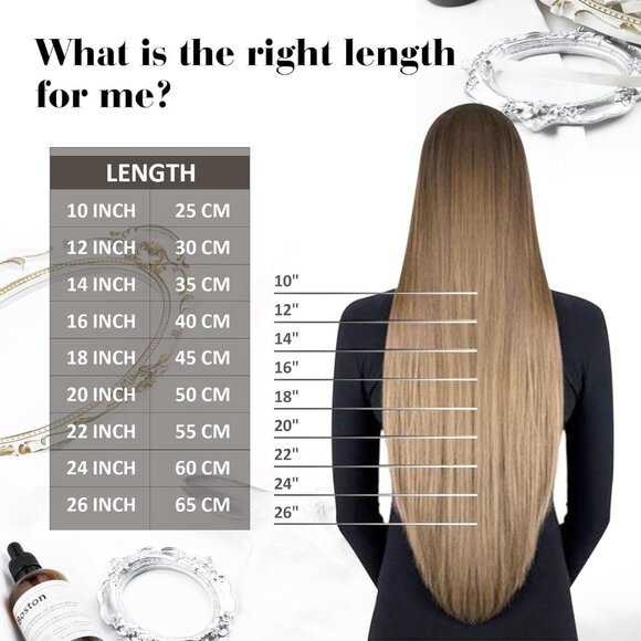 New 5PCS 12 Inch Dark Brown to Ash Blonde Clip-in Human Hair Extensions - Picture 6 of 9